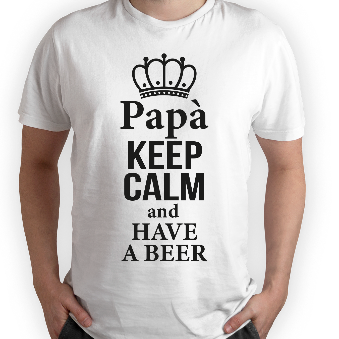 Papà keep calm - T-shirt
