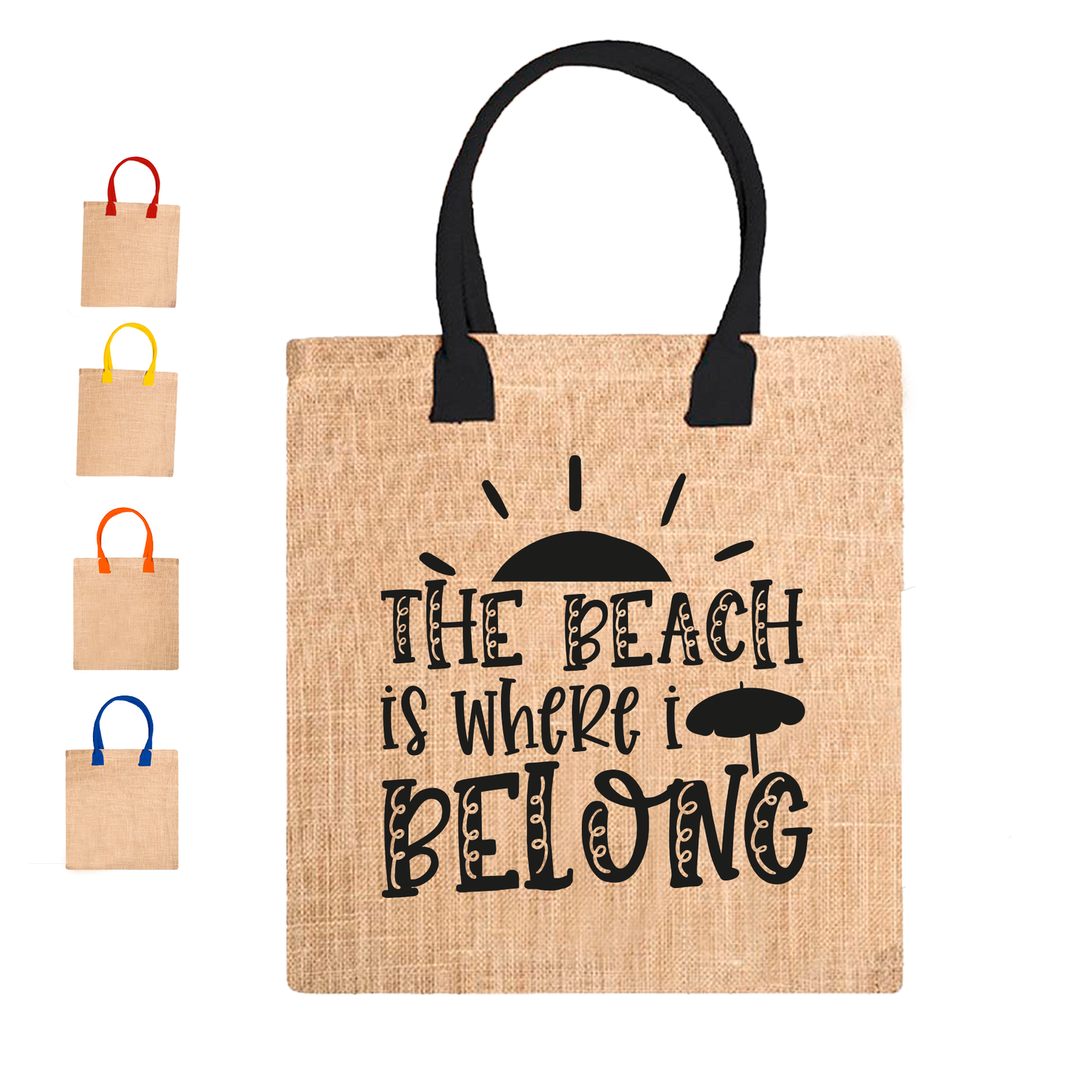The beach is where i belong - Borsa Mare