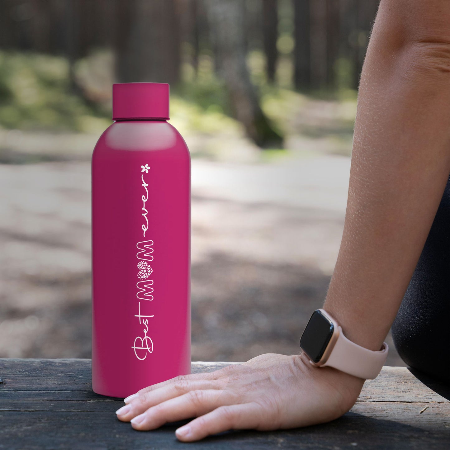 Best mom ever - Borraccia Ecosostenibile