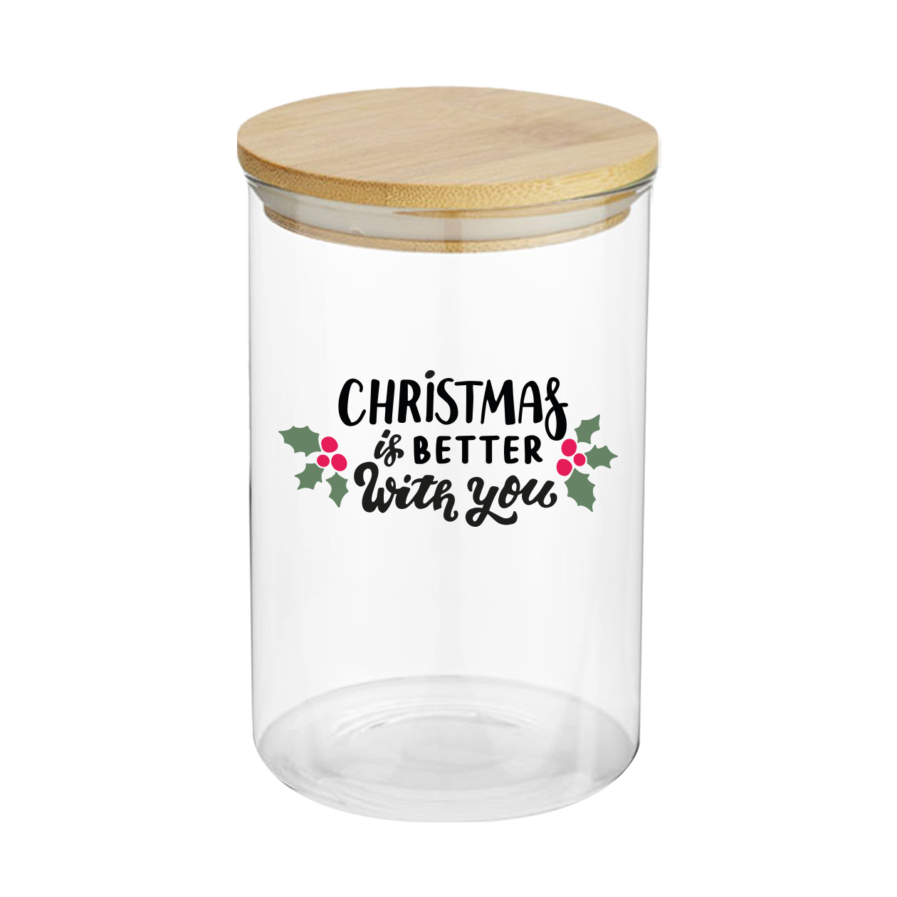 Christmas is better with you - Barattolo