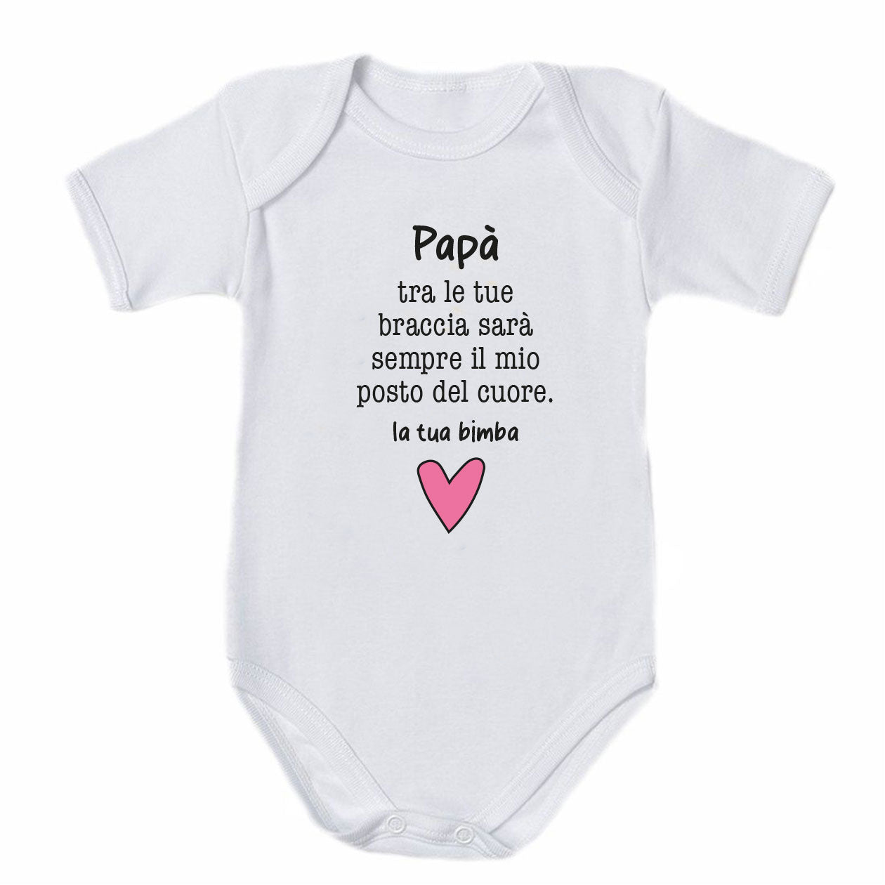 La tua bimba - Tutina neonato - body