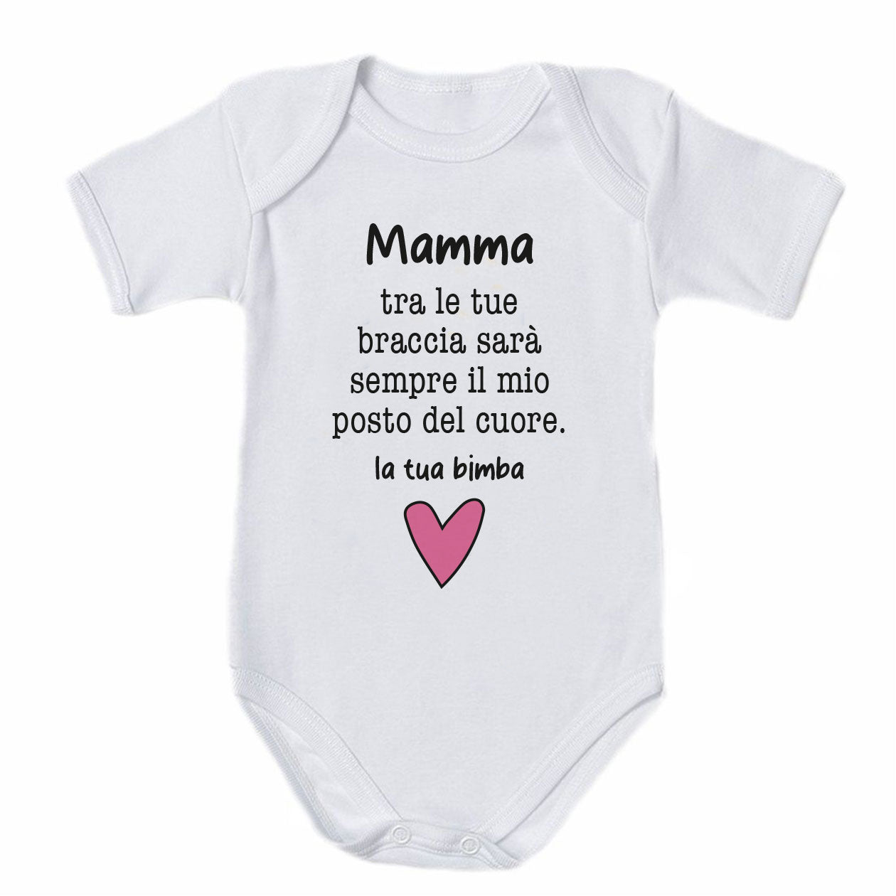 La tua bimba - Tutina neonato - body