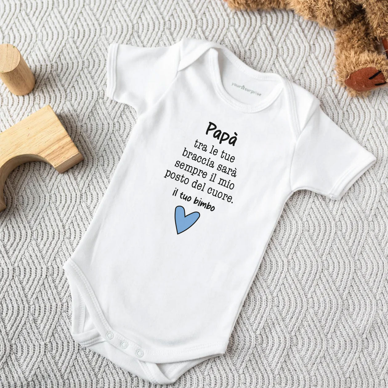 Il tuo bimbo - Tutina neonato - body