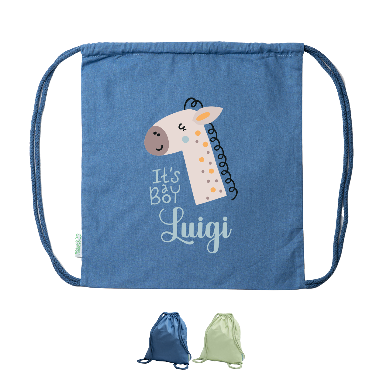 Giraffa - Sacchetto - personalizzato con nome