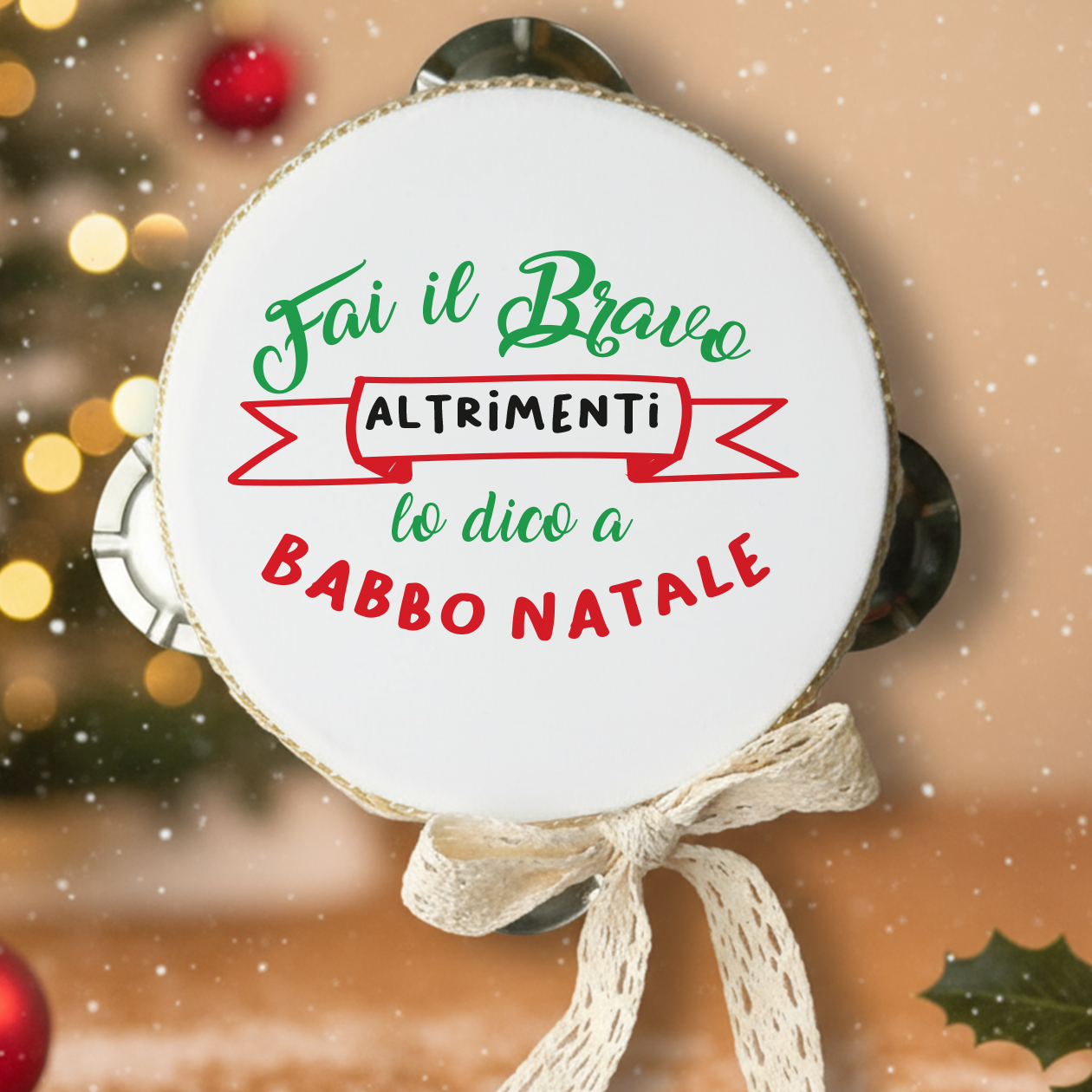 Fai il bravo - Set da 10 Tamburelli