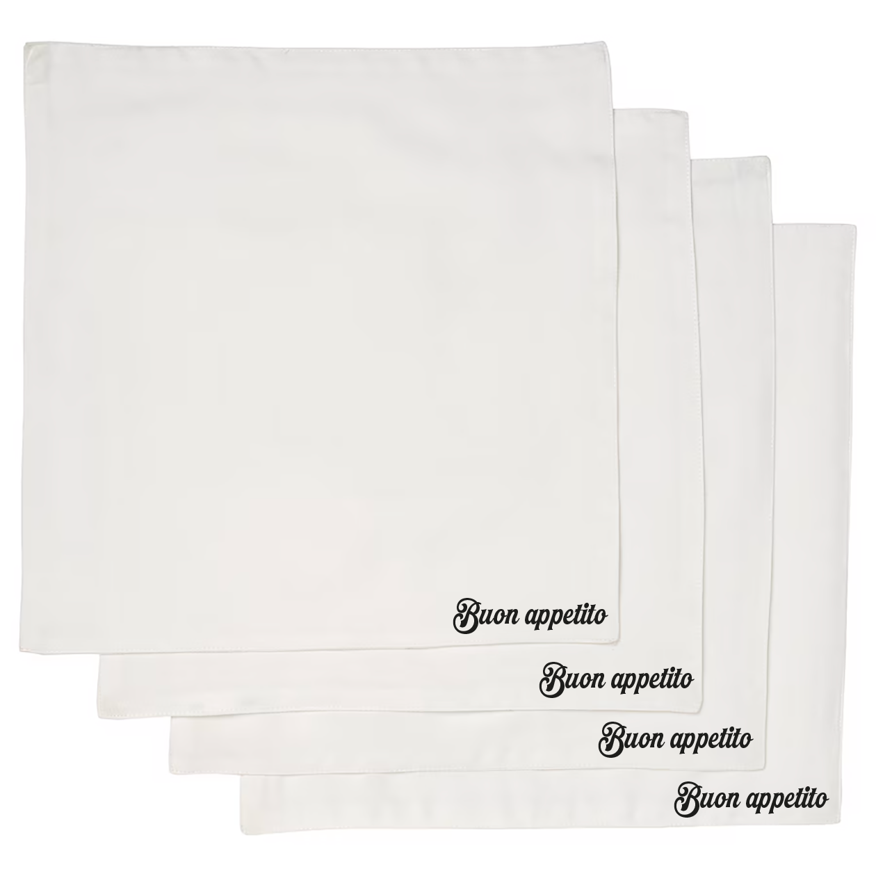 Buon Appetito - Set 4 tovaglioli