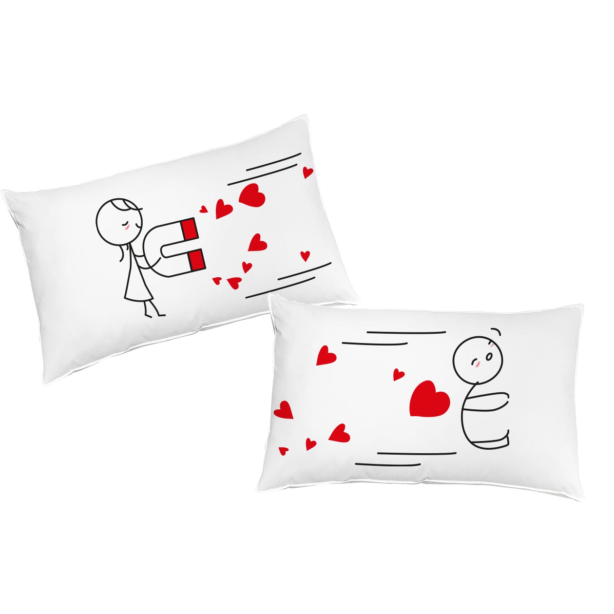 Amore - Coppia Federe Personalizzate