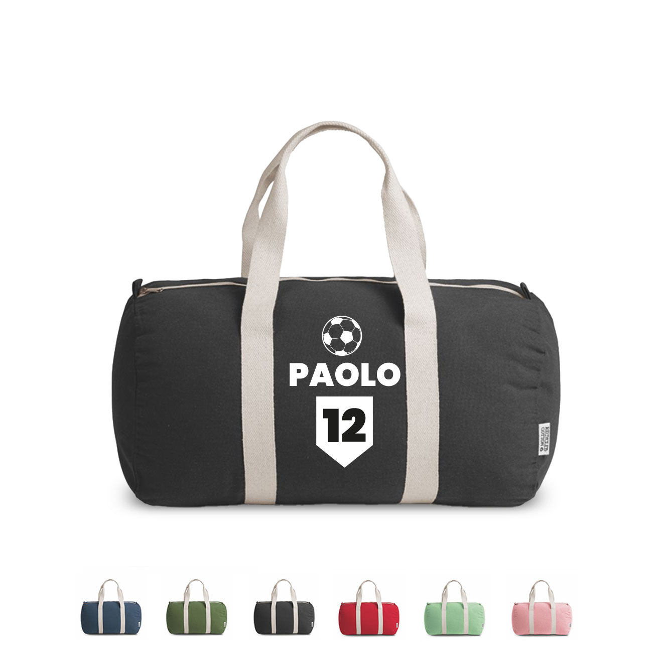 Pallone - Borsa da palestra - personalizzata con nome e numero