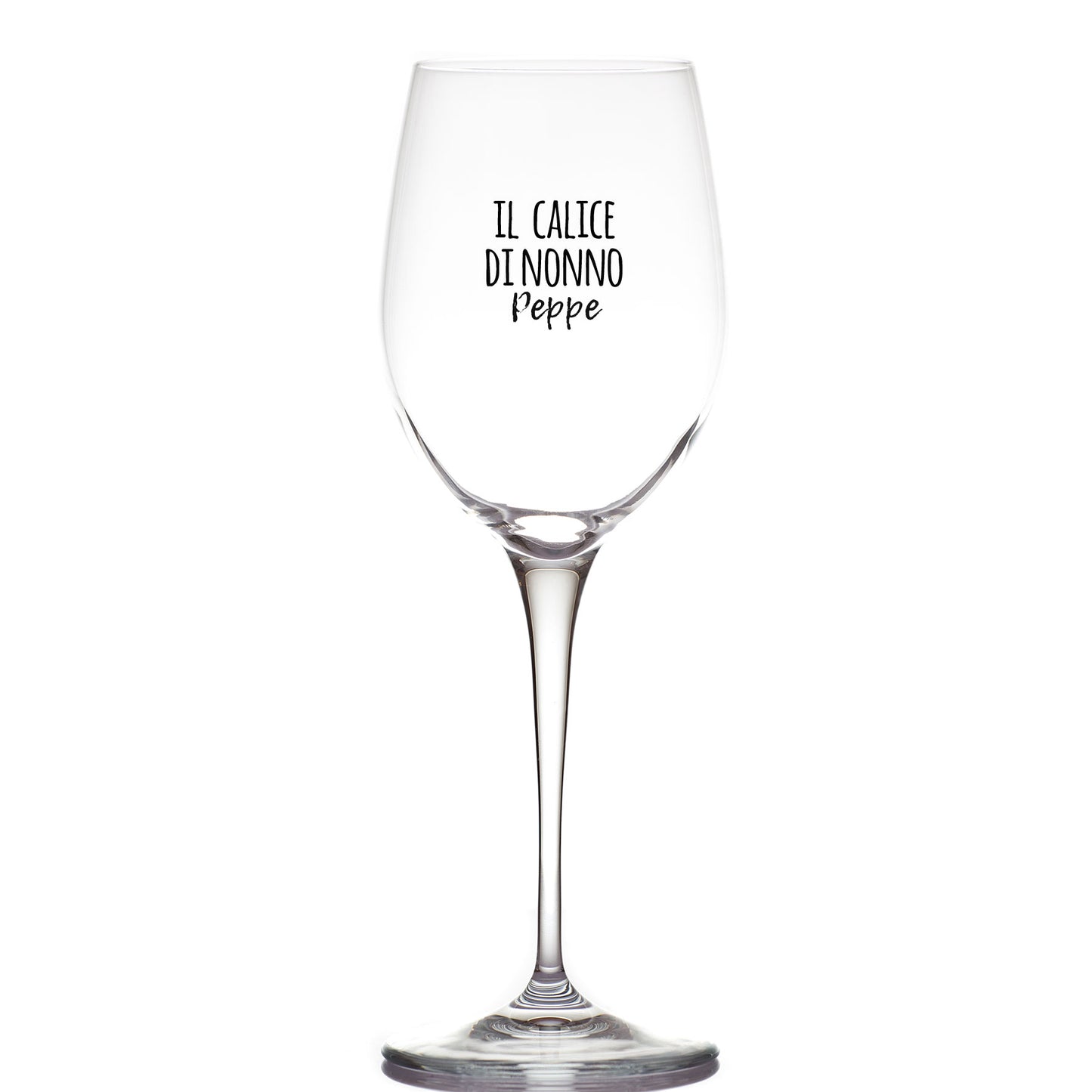 Il calice di nonno - Calice Bicchiere da Vino - personalizzato con nome