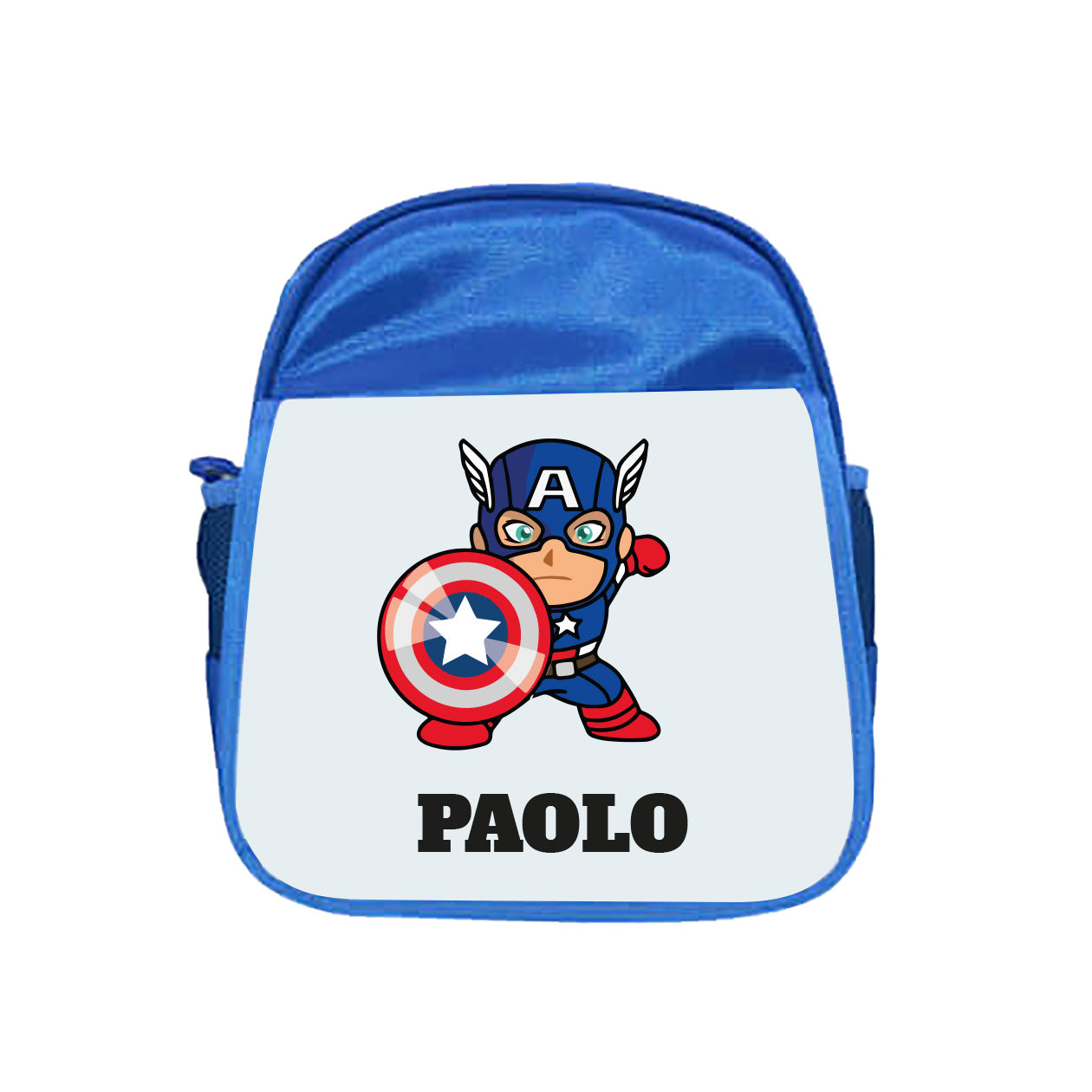 Capitan - zaino - personalizzato con nome