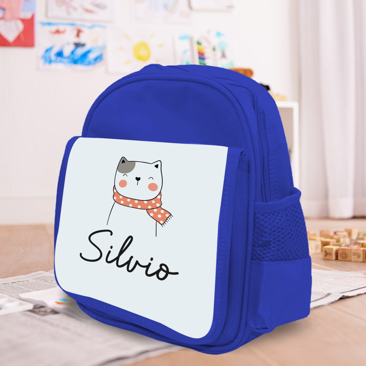 Teddy - zaino - personalizzato con nome