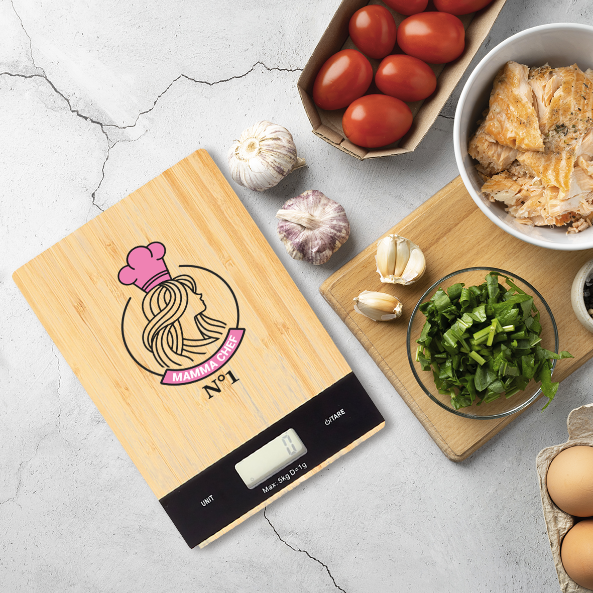 Mamma chef n 1 - Bilancia Da Cucina Digitale
