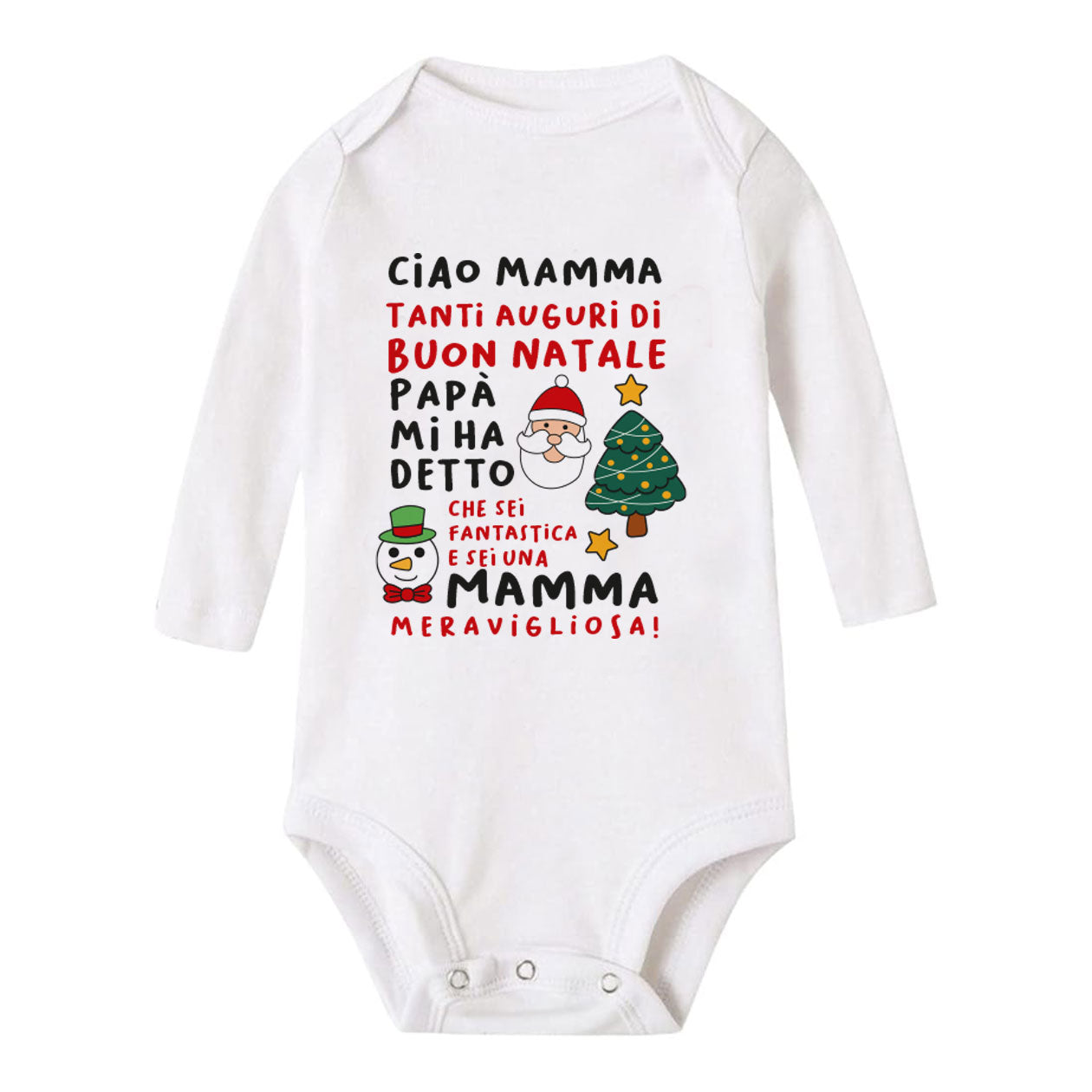 Ciao Mamma - Tutina neonato - body
