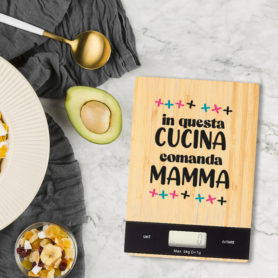 In questa cucina comanda mamma - Bilancia Da Cucina Digitale