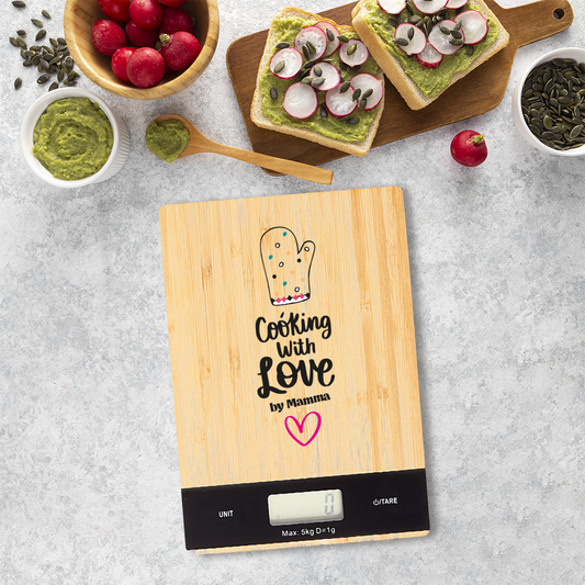Cooking with love - Bilancia Da Cucina Digitale