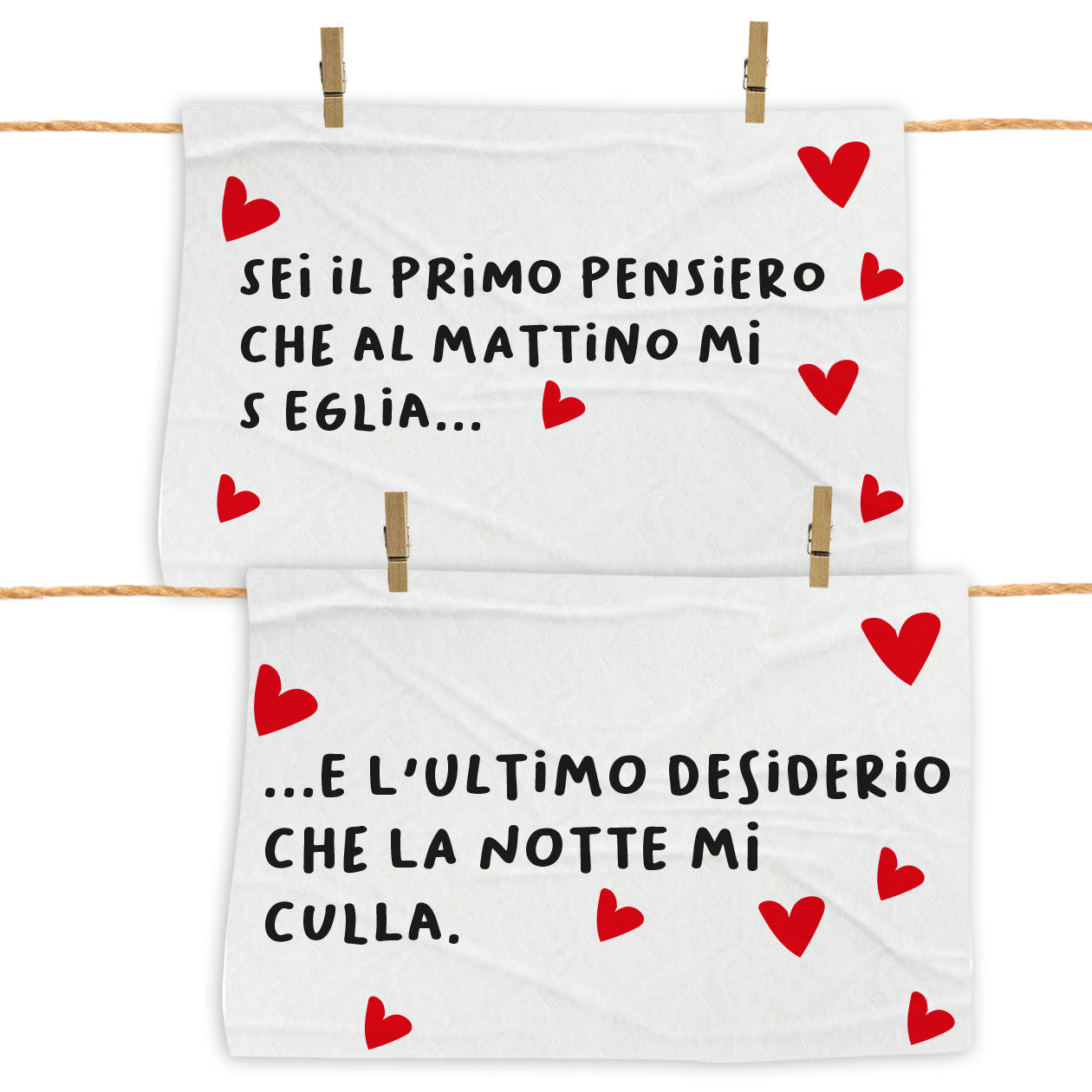 Sei il primo pensiero - Coppia Plaid