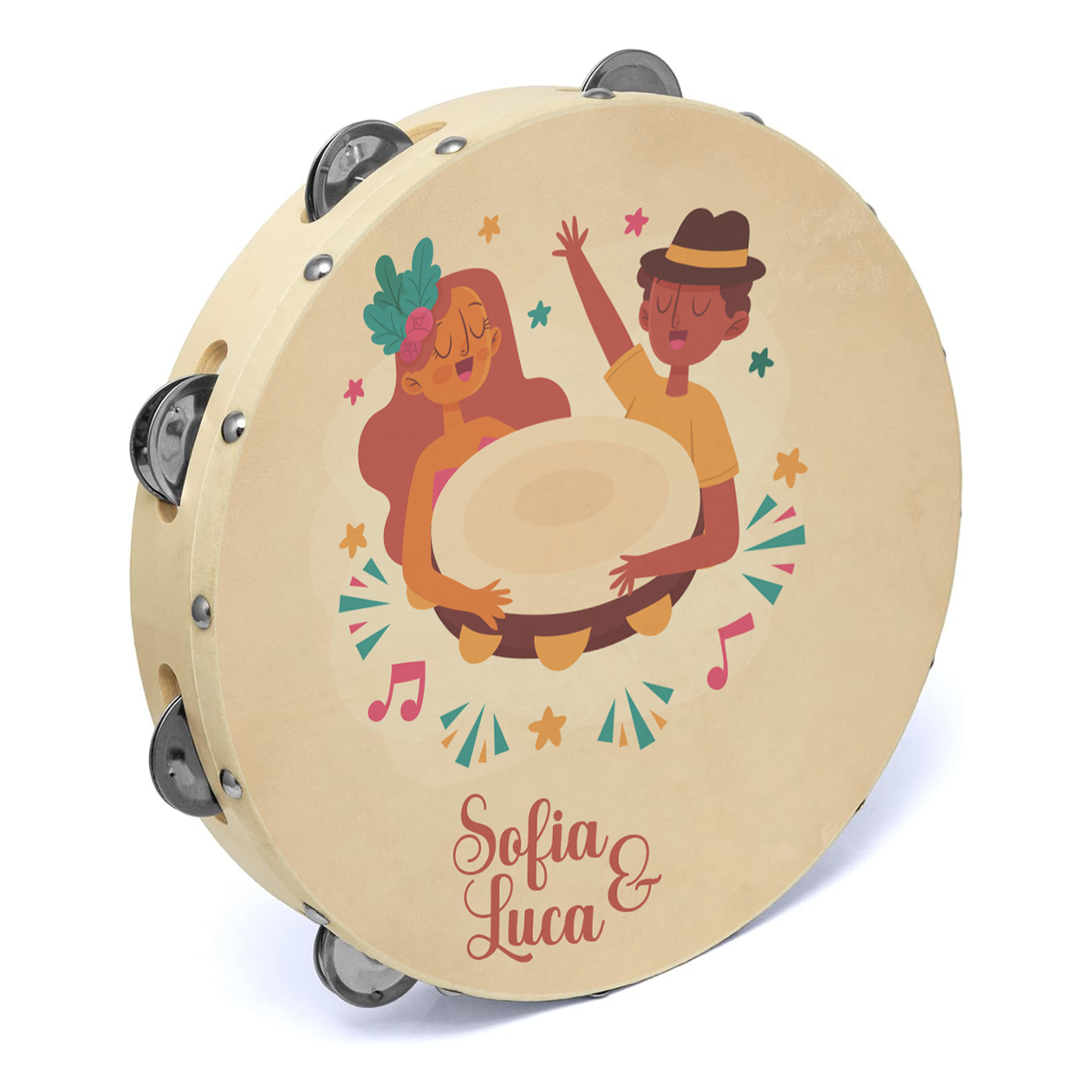 Love - Set da 10 Tamburelli - personalizzati