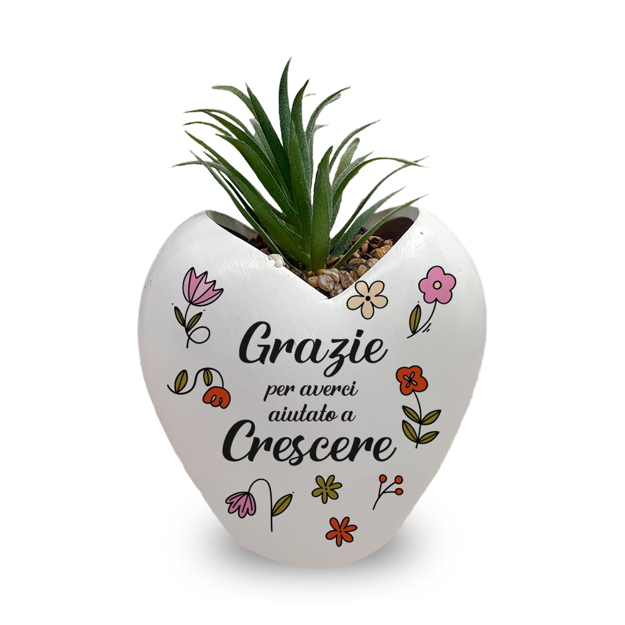 Grazie per averci aiutato a crescere - Piantina con vaso