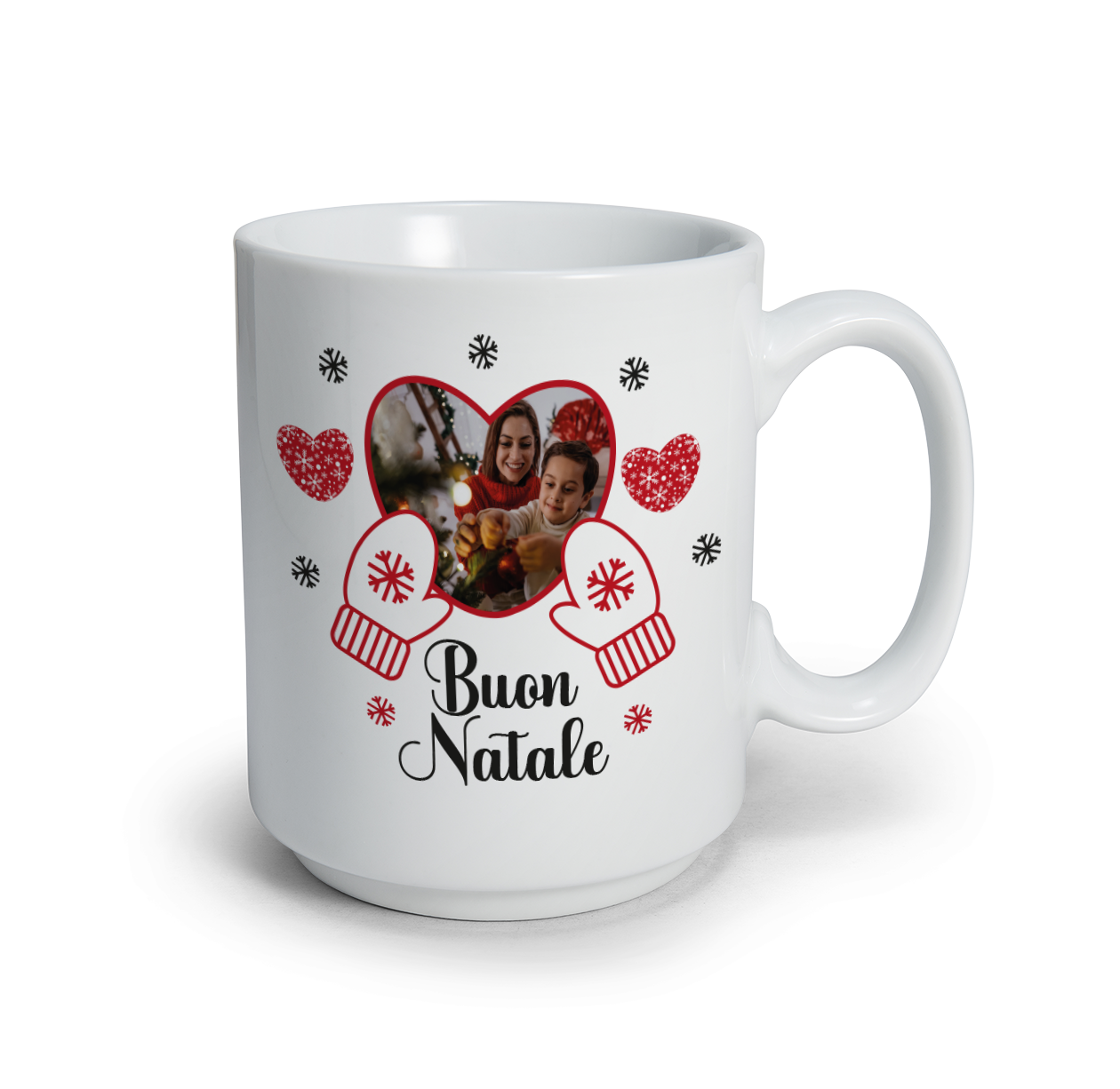 Christmas Kitchen - Tazza mug - idea regalo Natale - personalizzato con foto