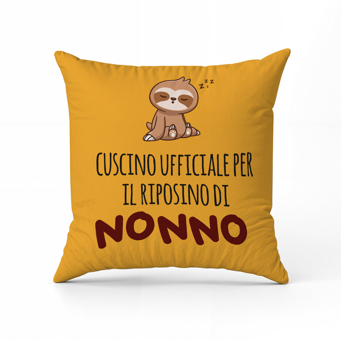 Cuscino ufficiale per il riposino di nonno - Cuscino personalizzato