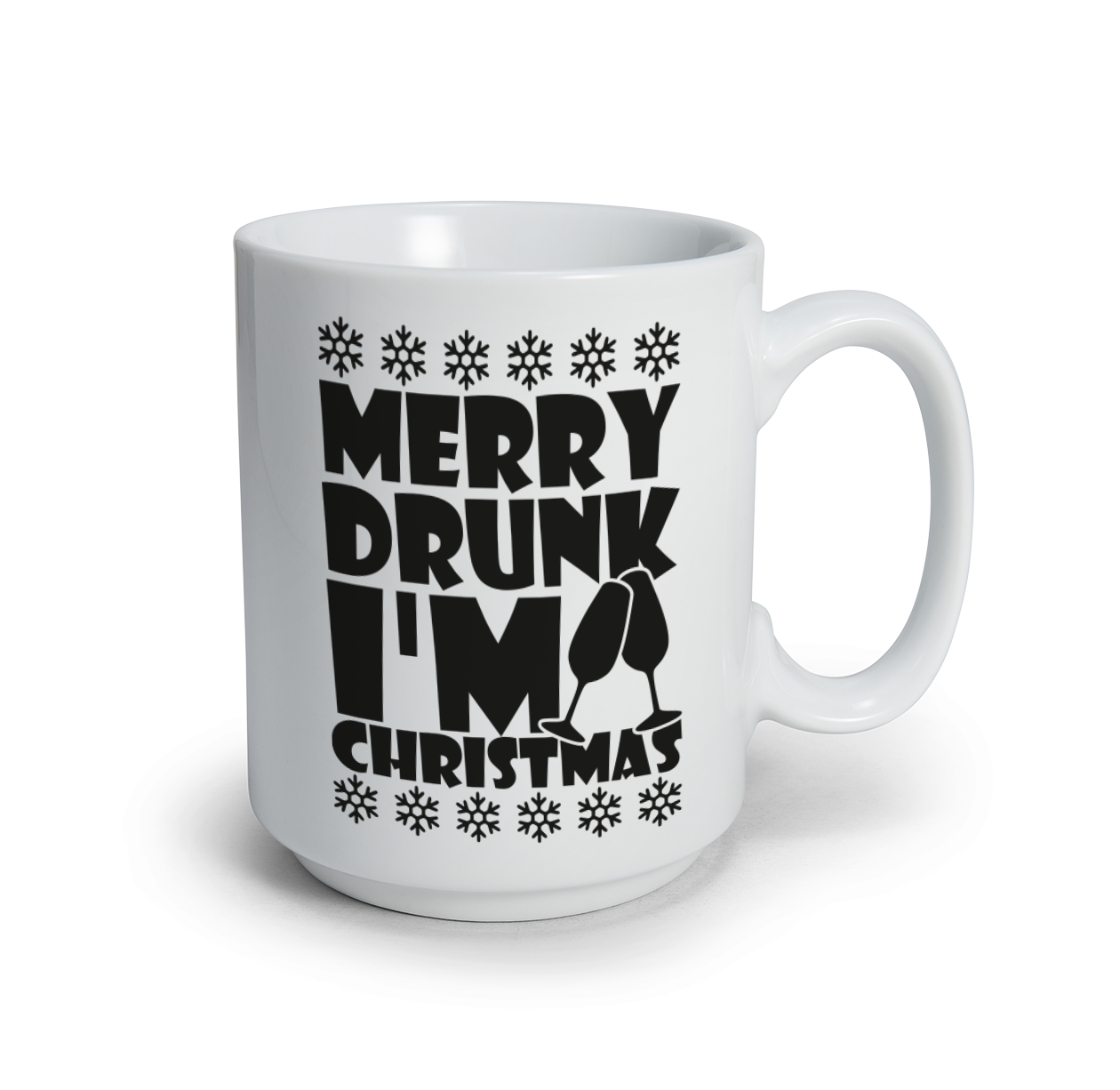 Merry Drunk - Tazza mug - idea regalo Natale