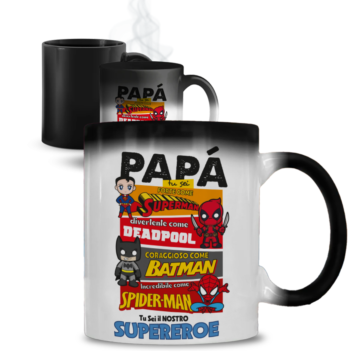 Papà Super Hero - Tazza Magica