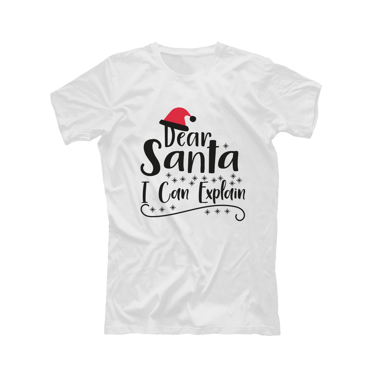 Dear Santa I can explain - T-shirt