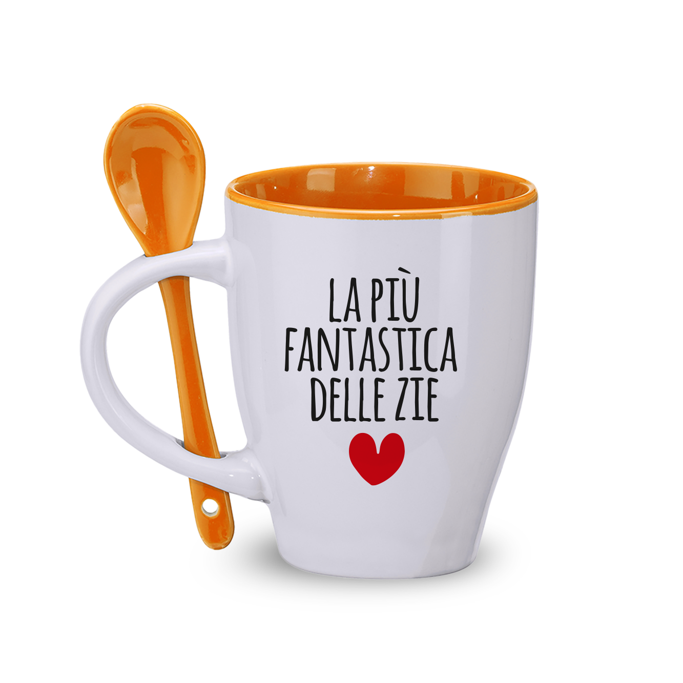 La più fantastica delle zie - Tazza con cucchiaio