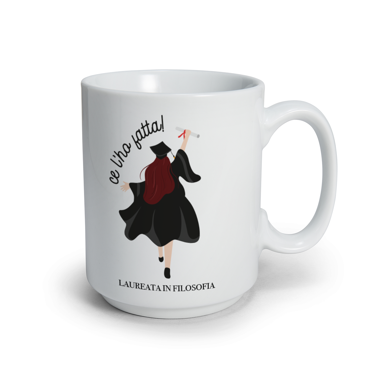 Ce l'ho fatta (Laureata) - Tazza mug - personalizzata