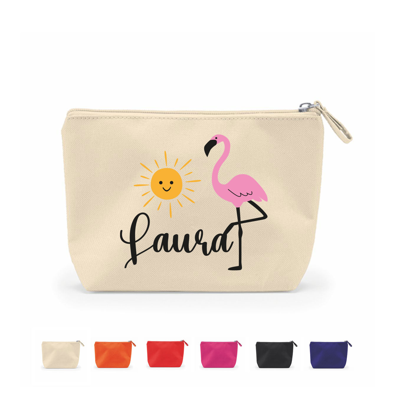 Sun - Pochette personalizzata con nome