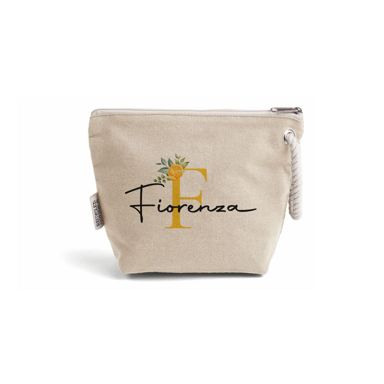 Yellow flower - Pochette - personalizzata con nome
