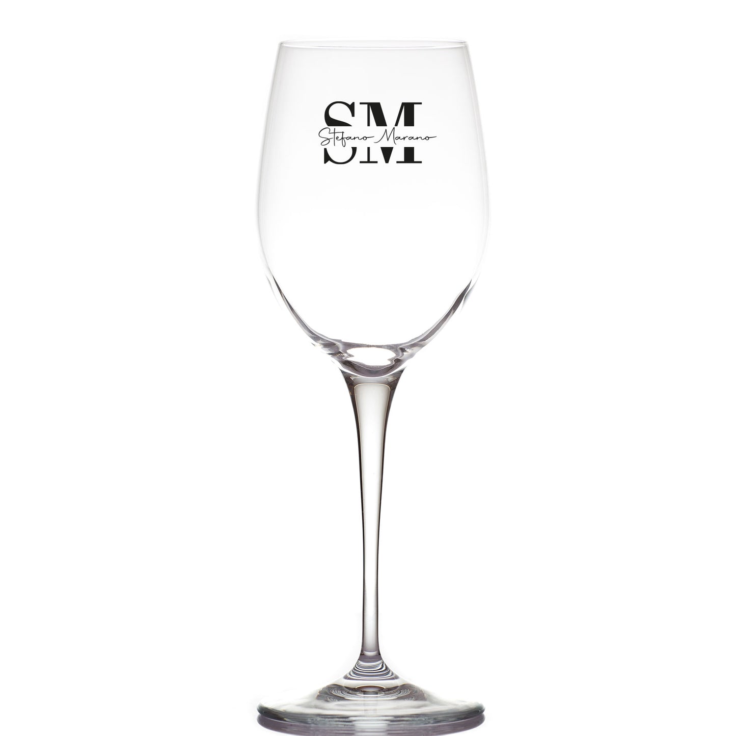 Name and lettter - Calice Bicchiere da Vino - personalizzato con nome