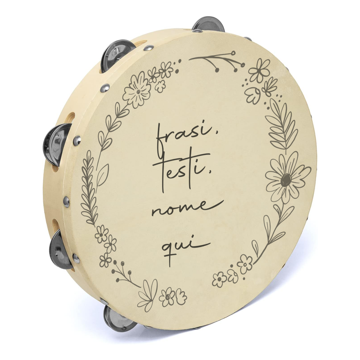 Customize - Set da 10 Tamburelli - personalizzati