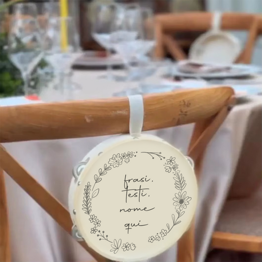 Customize - Set da 10 Tamburelli - personalizzati