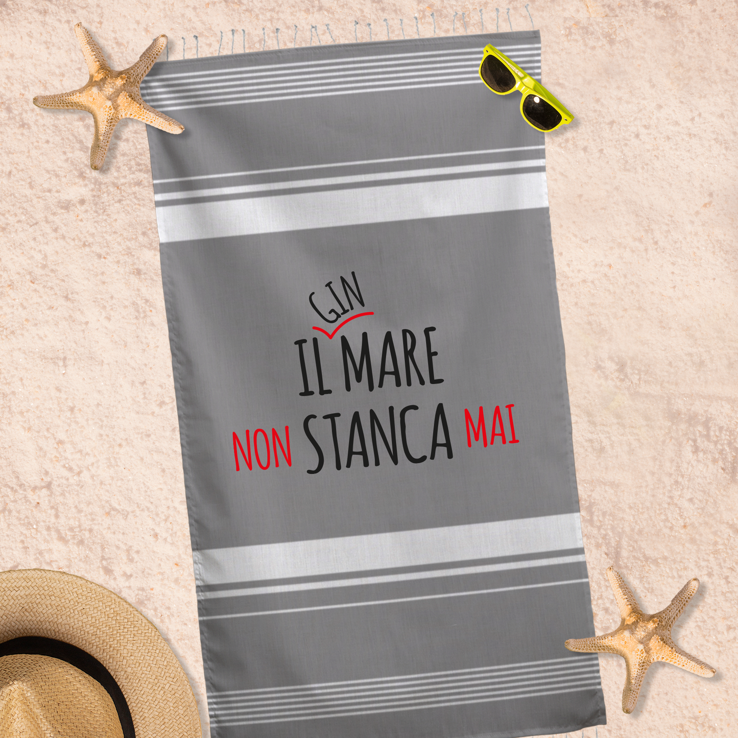 Il (gin) mare non stanca mai - Telo Mare