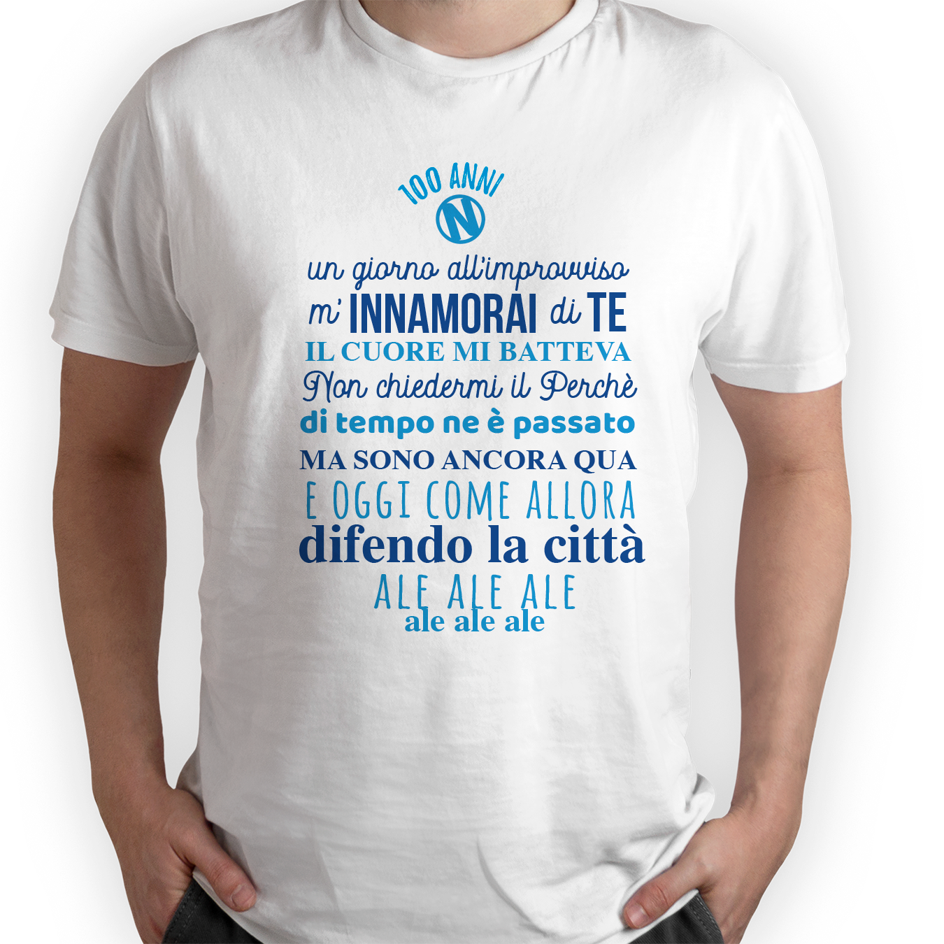 Un giorno all'improvviso mi innamorai di te - T-shirt Bianca