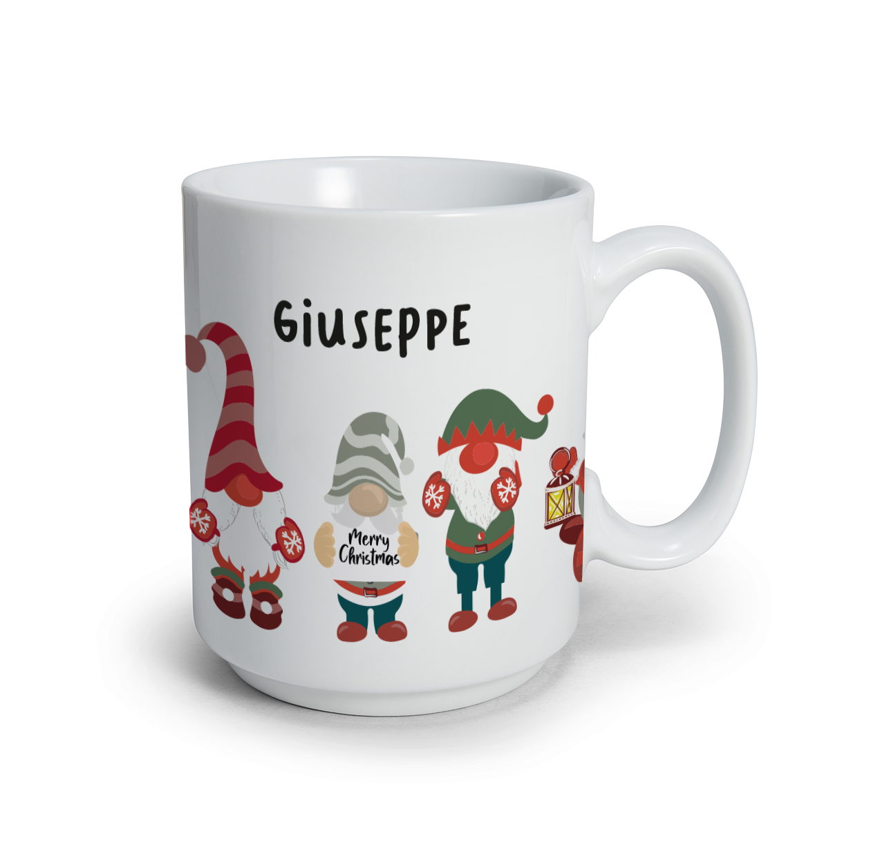 Gnome - Tazza mug - idea regalo Natale - personalizzato con nome