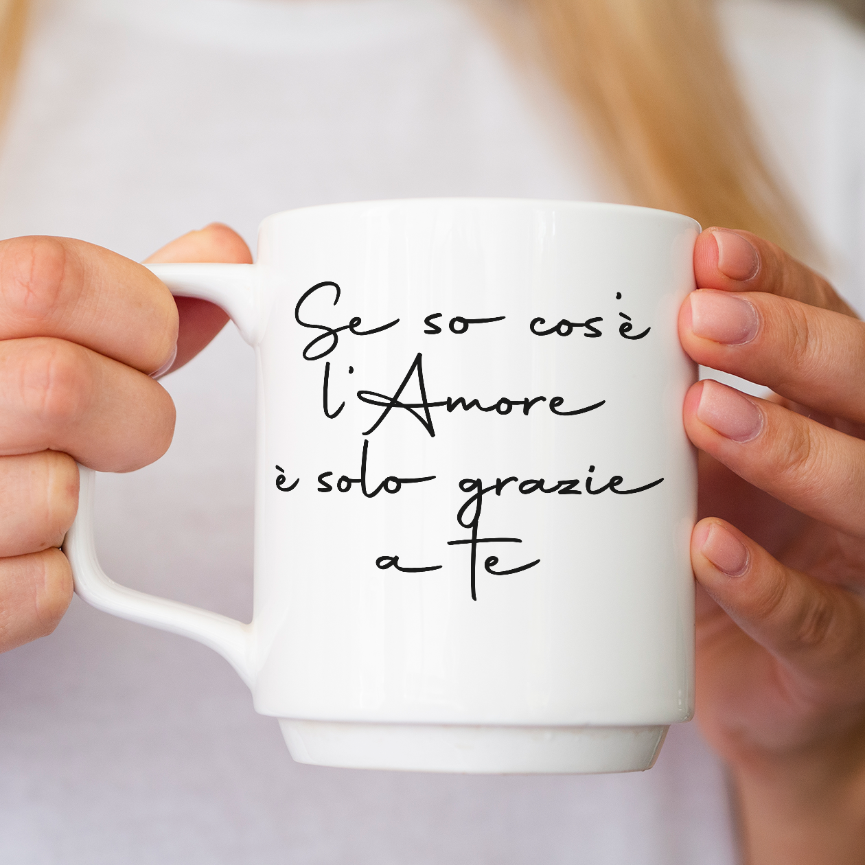 Amore grazie a te - Tazza mug