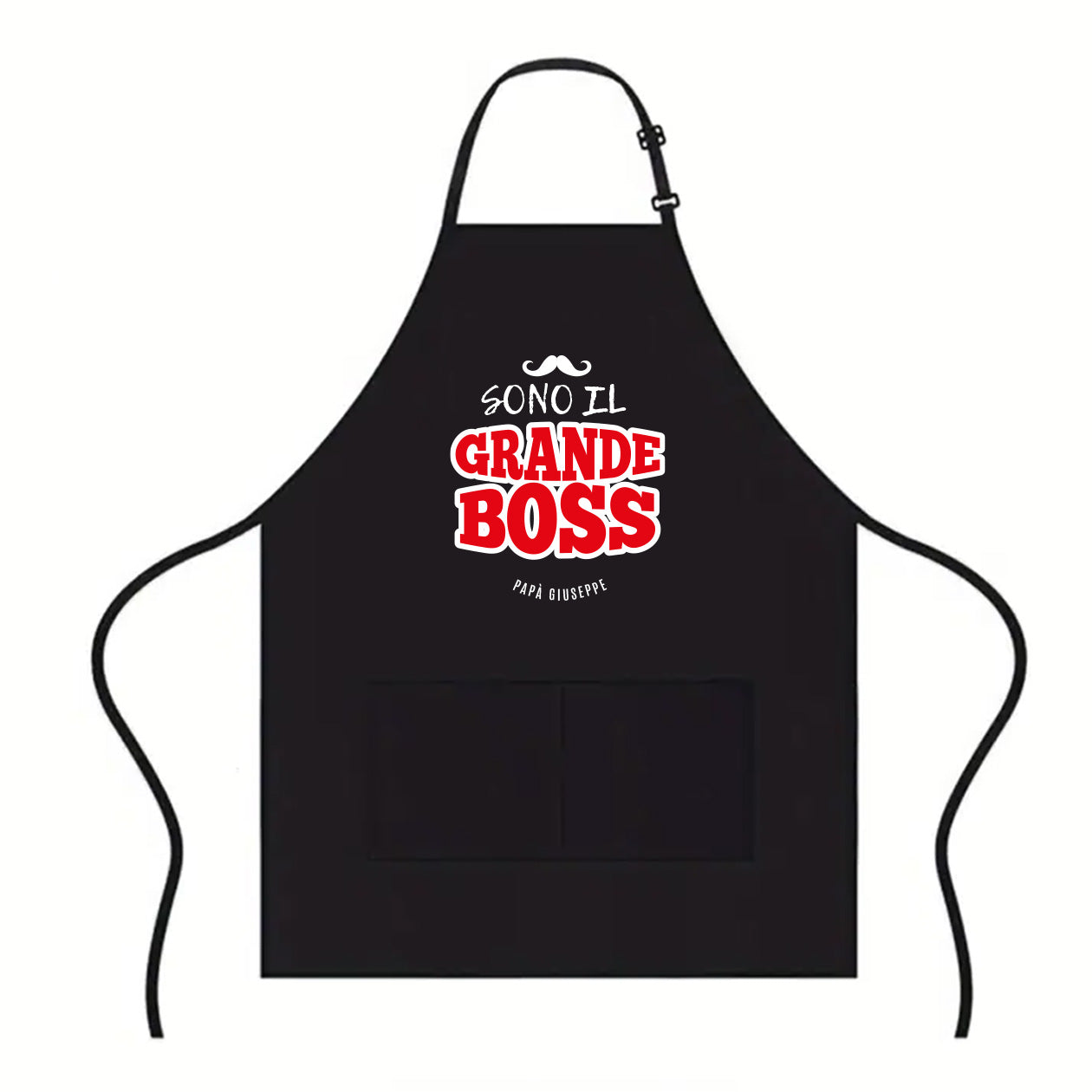 Il grande boss - Grembiule da Cucina - personalizzato con nome