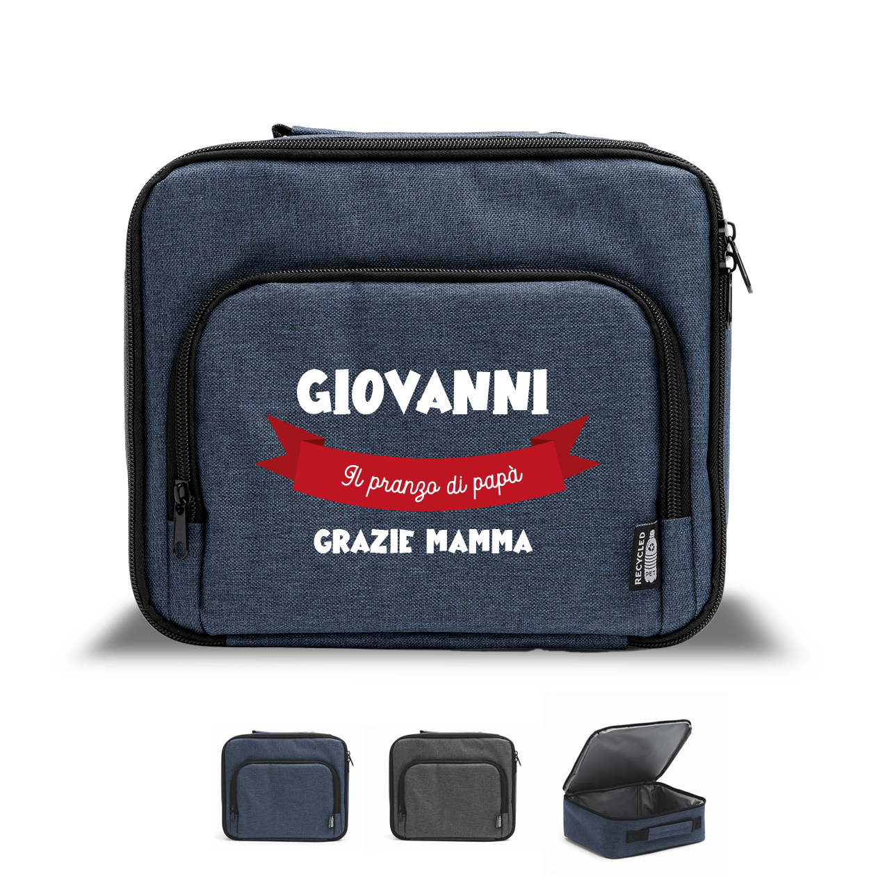 Il pranzo di papà - Borsa termica - personalizzata con nome