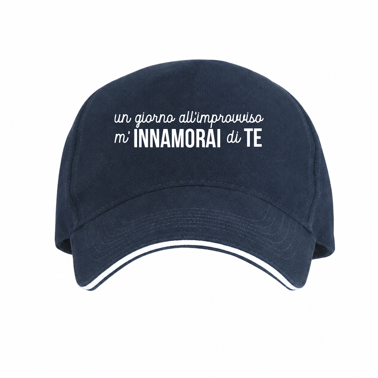 Un giorno all'improvviso mi innamorai di te - Cappello con visiera