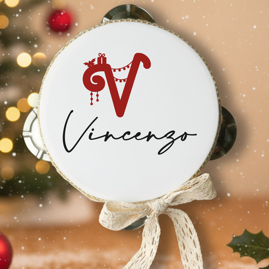 Elegant name - Set da 10 Tamburelli - personalizzati