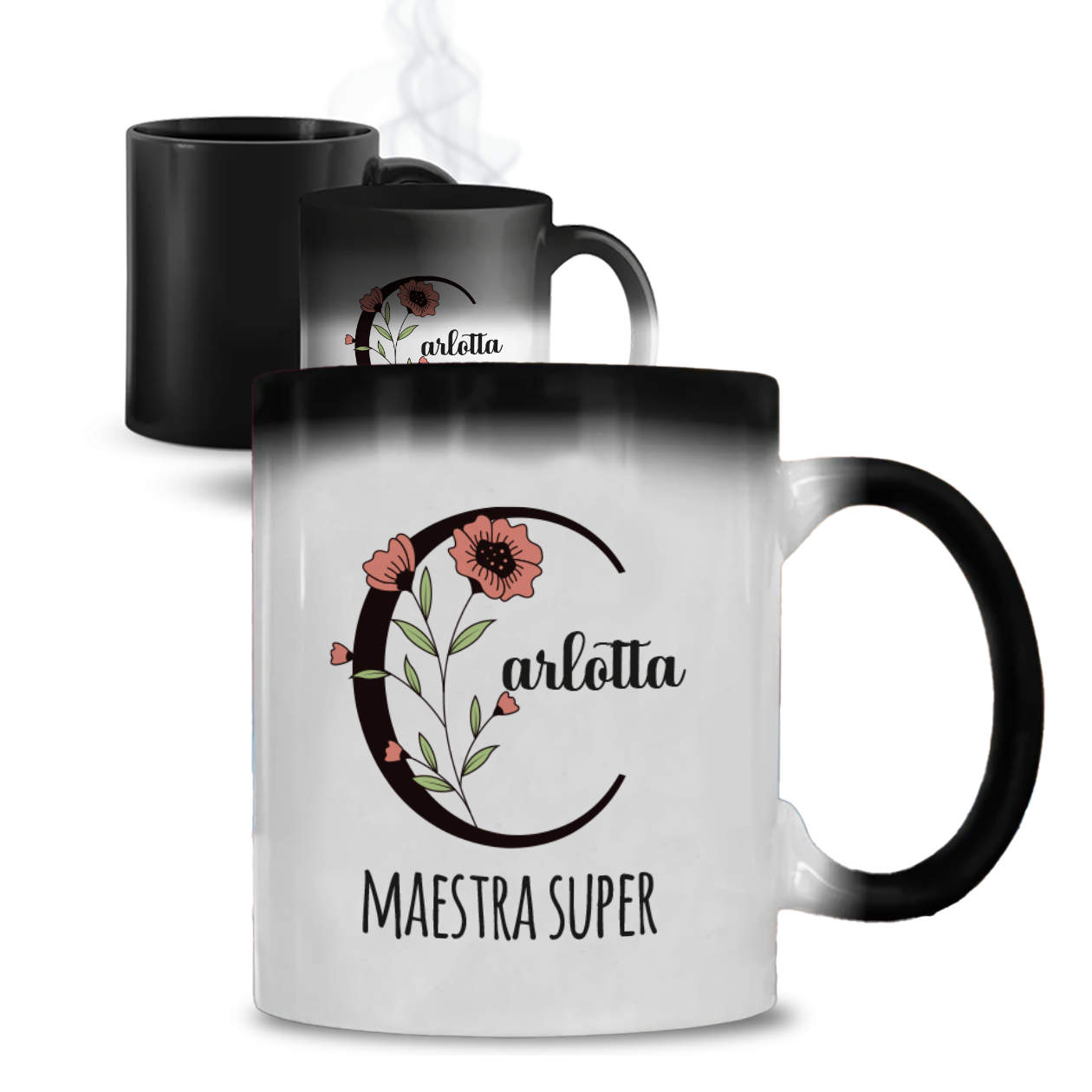Maestra super - Tazza Magica - personalizzata con nome
