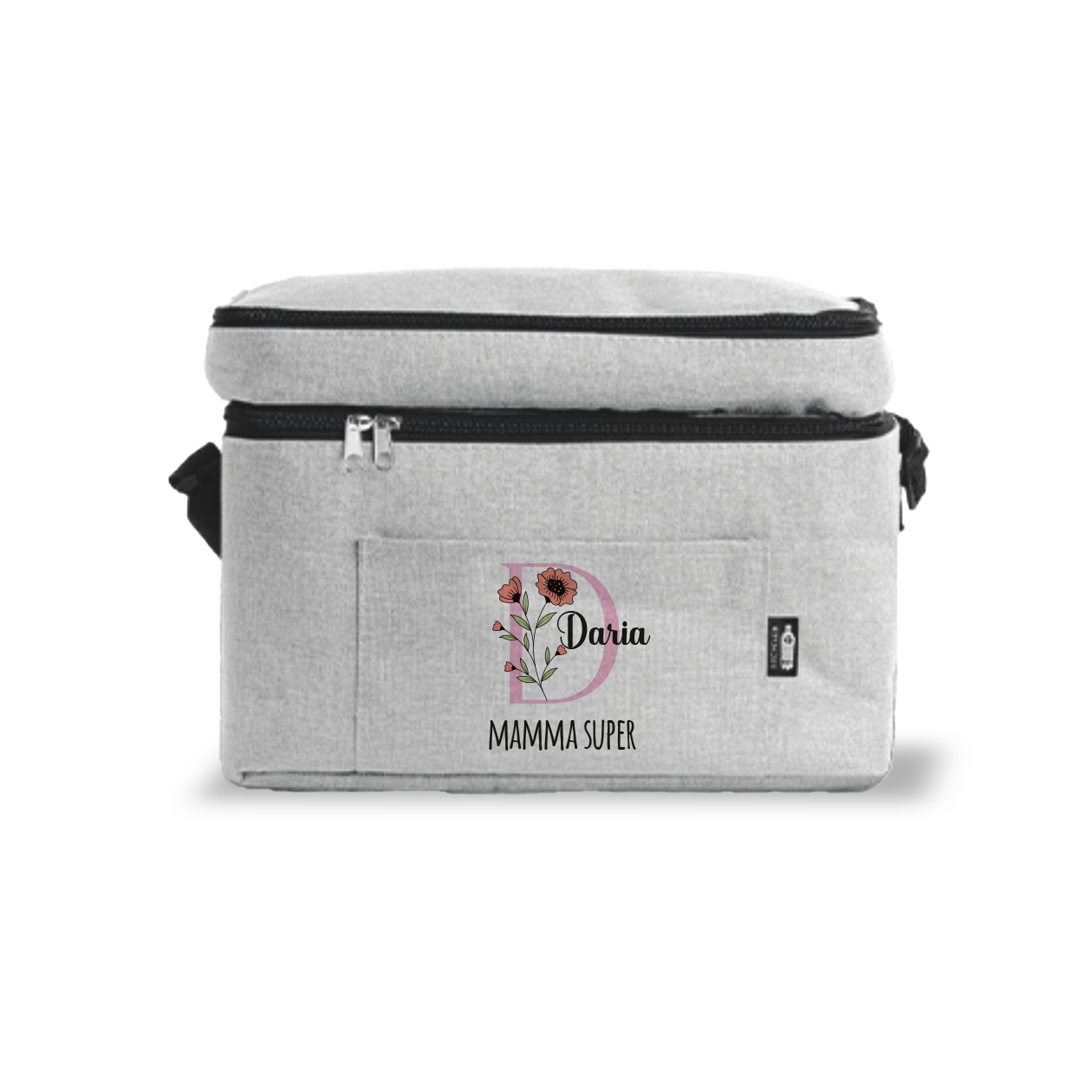 Mamma super - Borsa termica XL - personalizzata con nome