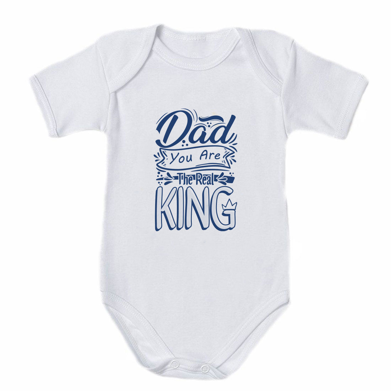Dad real King - Tutina neonato - body