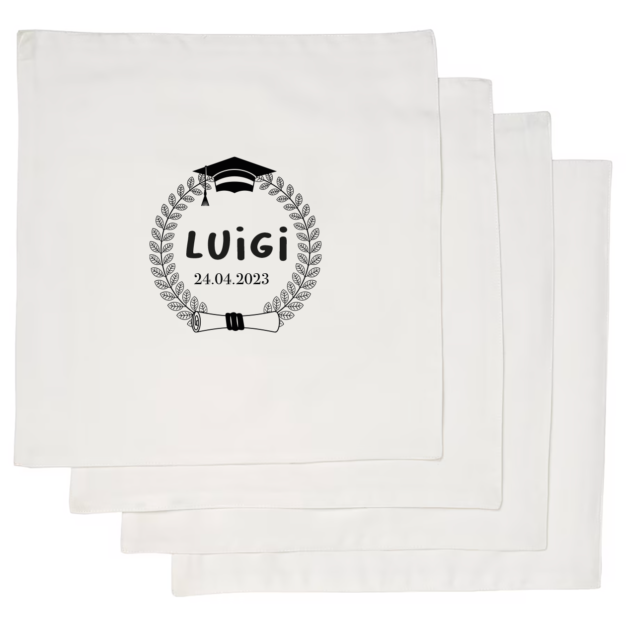 Start - Set 4 tovaglioli - personalizzato