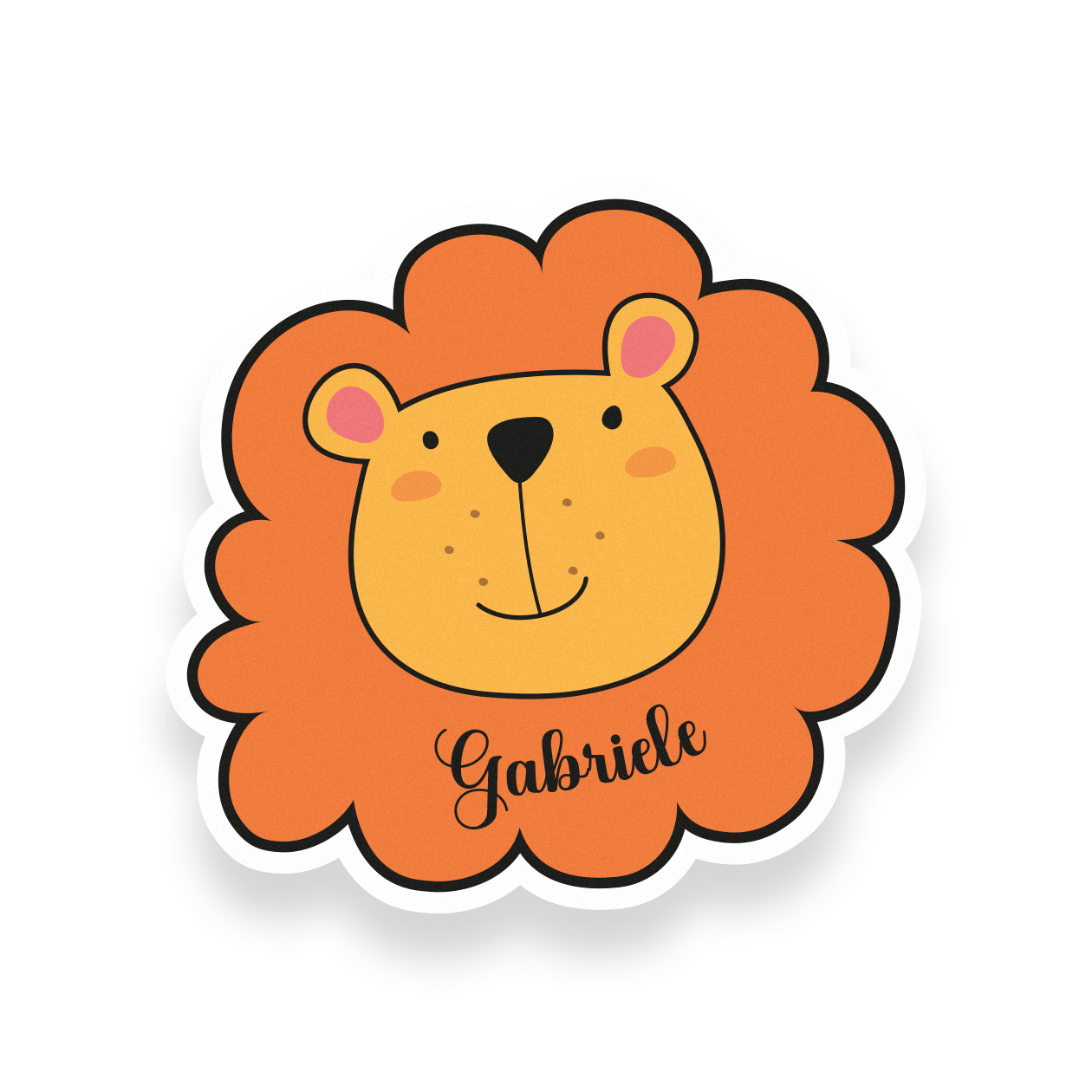 Baby Lyon - Tappeto Per Neonato - personalizzato con nome