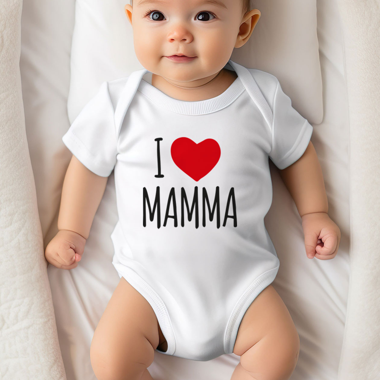 I love mamma - Tutina neonato - body