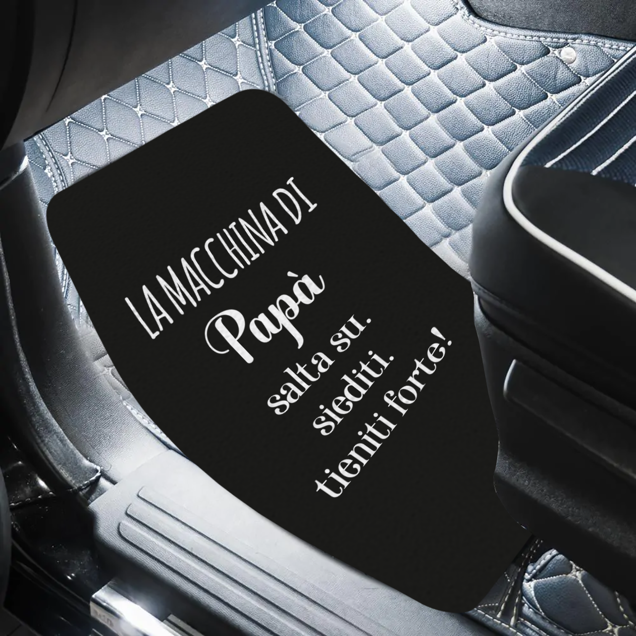 La macchina di papà - tappetini auto