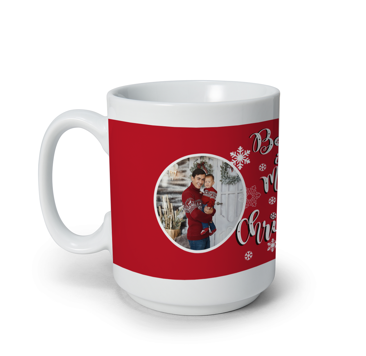 Belive in the magic of Christmas - Tazza mug - idea regalo Natale - personalizzata con foto